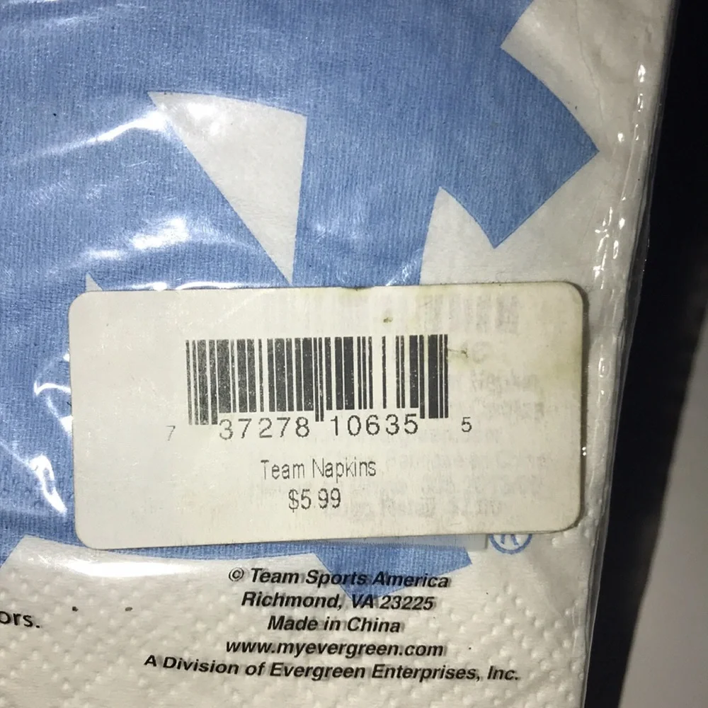 NIP Set/4 UNC Napkins